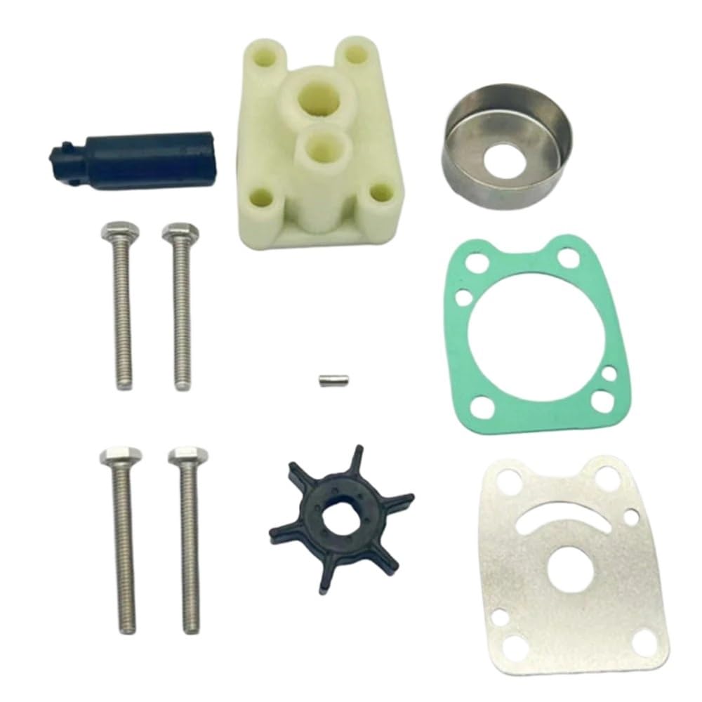 Kit di riparazione girante pompa acqua fuoribordo 47-96305M compatibile con motore fuoribordo 4hp 5hp 4A 5C