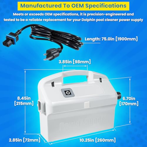 9995670-US-ASSY Basic Power Supply Replacement for Dolphin Diagnostic 2001/2002/3001,Advantage(Old)/Plus,Commander,Saturn(Old),Deluxe3/4,Pro,DX4/DX5,Heavy Duty,Nautilus (Old),Active,Explorer,Supreme by E-cowlboy - Image 6