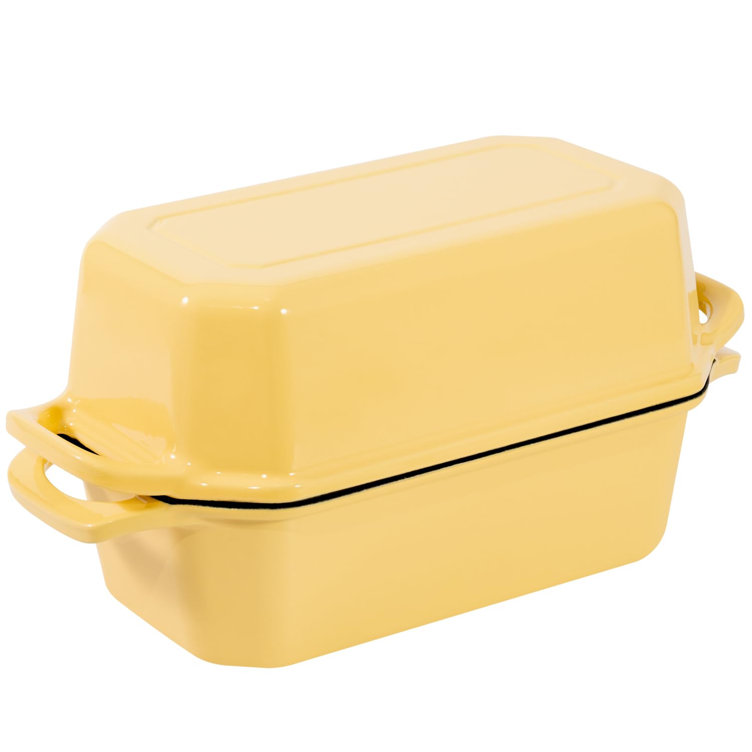 Flavehc Enameled Cast Iron Loaf Pan