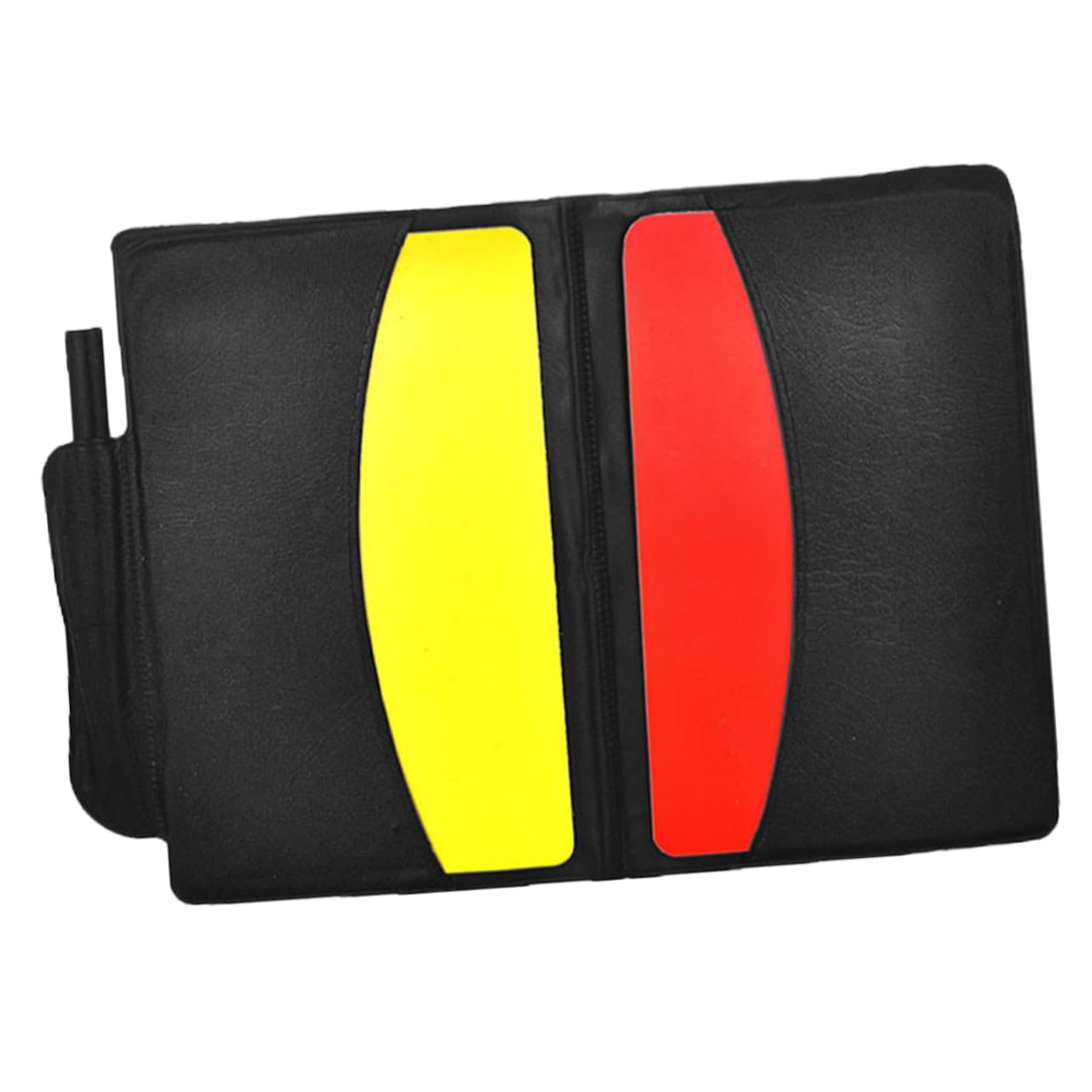 KOMBIUDA Complete Soccer Referee Kit Red Yellow Cards Referee Wallet Whistle Pen Essential Match Accessories
