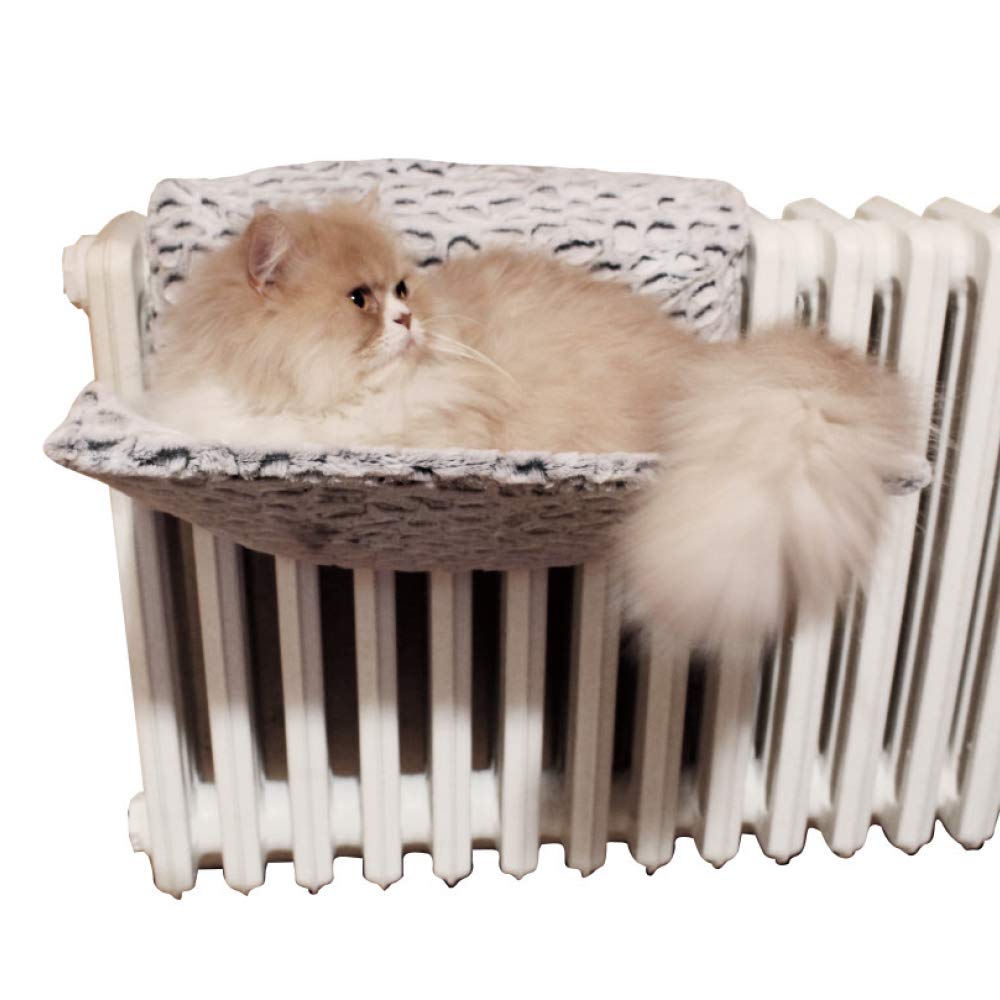 Croci - Cama Radiador Para Gatos, Cama Interior Suave Para Gatos Con Gancho, 48X30X26 Cm