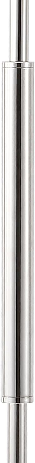 SAFAVIEH Couture Lighting Collection - Rosabellina Silver & Grey 68-Inch Dimmable Marble Floor Lamp, Modern Arched Metal Shade, LED Bulb Included (CTL1104B)