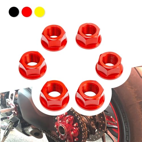 Tuercas de Rueda Dentada Trasera M10 para Ducati Panigale V4 V2 y Monster 1200 2
