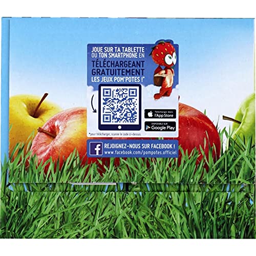 POM'POTES - Sans Sucres Ajoutés Pomme Nature 1800G - ( Lot De 3 )