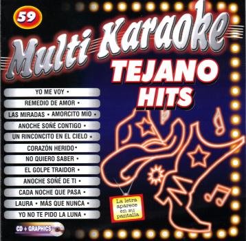 MultiKaraoke OKE-0059 Tejano Hits CDG