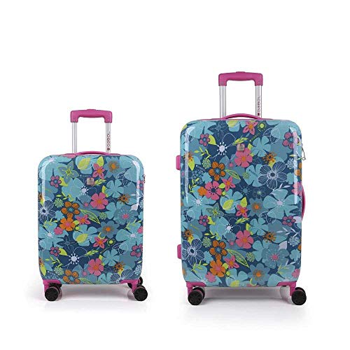 Gabol - Aloha | Set de 2 Maletas trolleys Cabina y Mediana