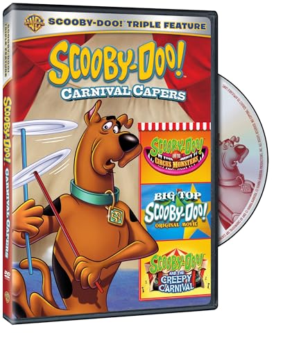 Evita el aburrimiento con Scooby-Doo Carnival Capers DVD triple feature infantil 3
