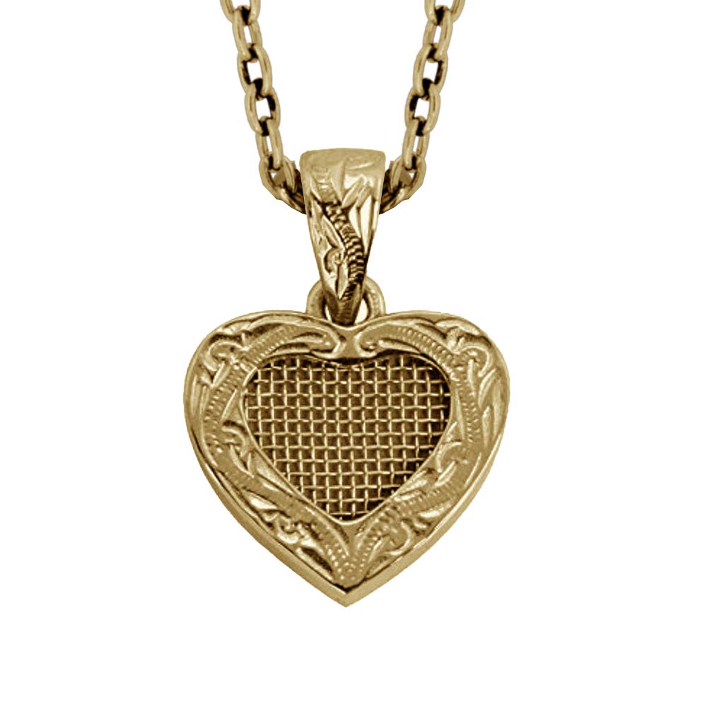 Perfume Heart Pendant by Austaras - Hawaiian Jewelry of Scent and Beauty