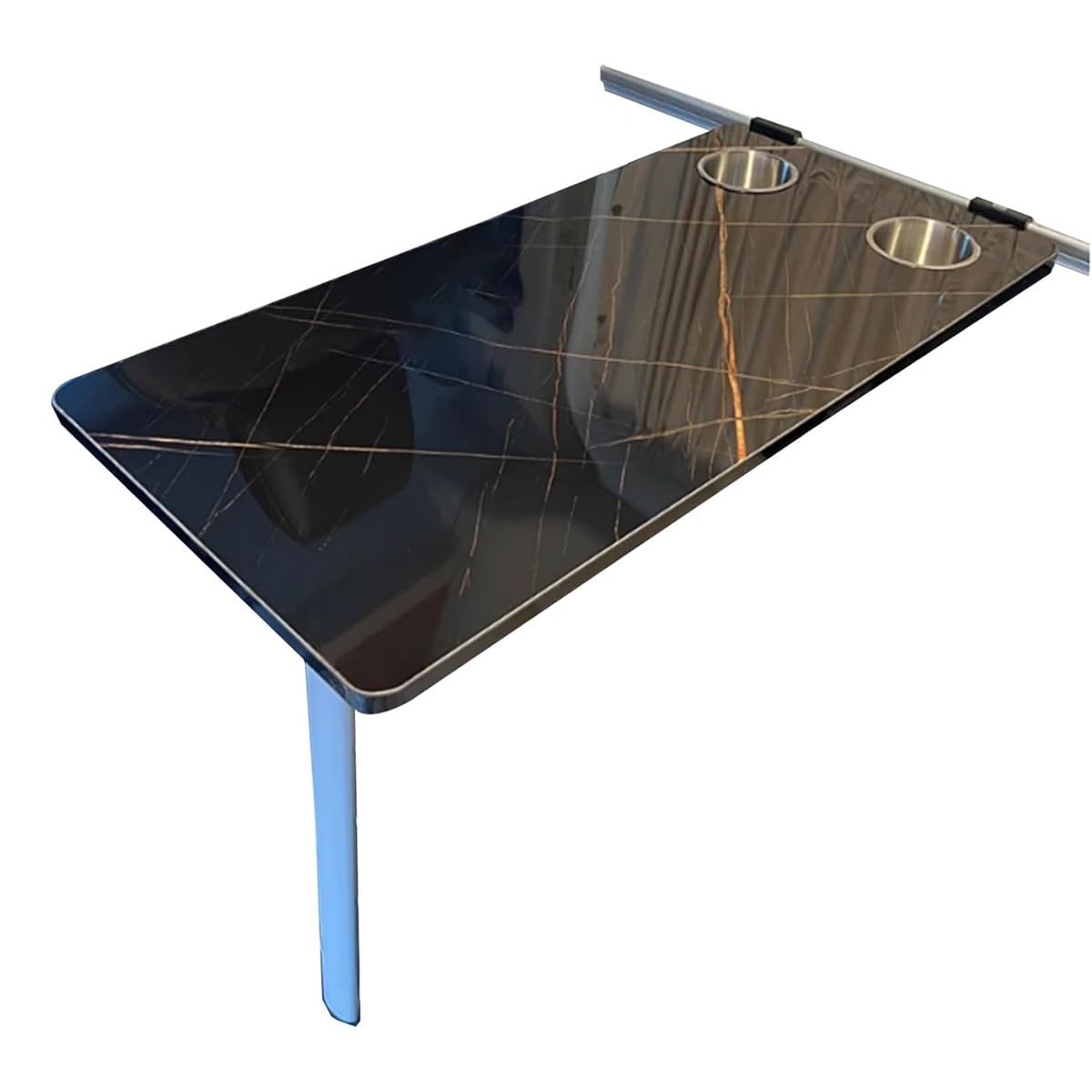 Table pliante murale peu encombrante pour aménager un petit espace ou un véhicule