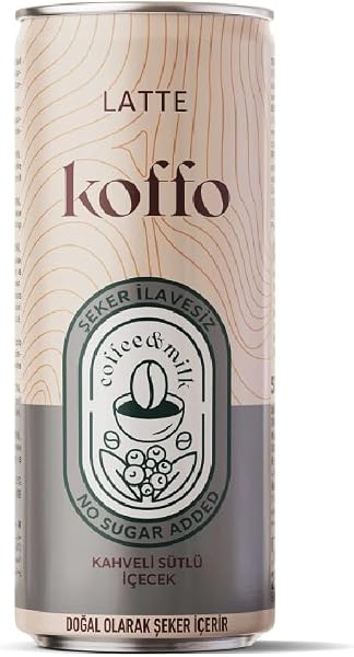 Koffo Şekersiz Latte 250 ml