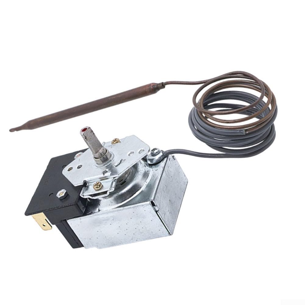 Adatto per modelli Robertshaw, 22A Rating, max 606F, regolazione precisa, compatibile con gas elettrico | Robusta struttura in metallo, resistente al calore, lunga durata, finitura argento, resiste ai rigori