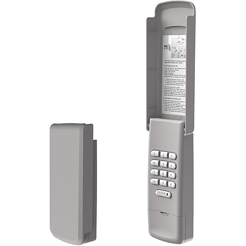 Universal Garage Door Opener Remote Keypad Compatible with Liftmaster Chamberlain Craftsman Opener with Yellow Purple Red Orange Green Learn Button Wireless Keyless Keypad G940EV-P2 878MAX 877LM