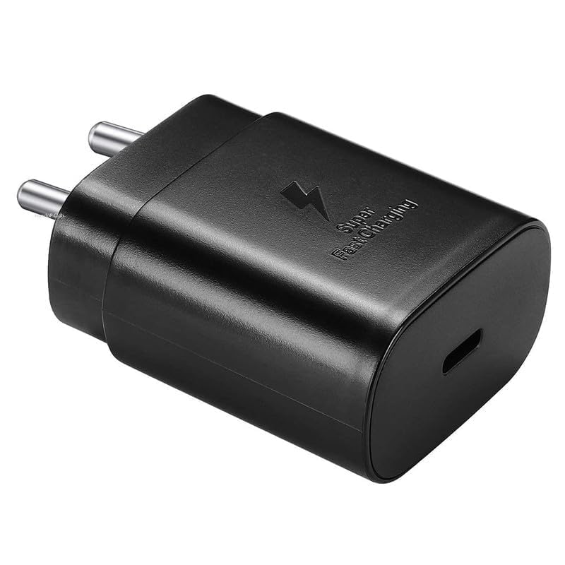 Image of Original 25w Adapter Compatible for Samsung S24 /S24 Plus /S24 Ultra-Black (CXZ16) BV731
