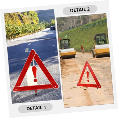 Triangle avertissement panne visibilite signalisation urgence route