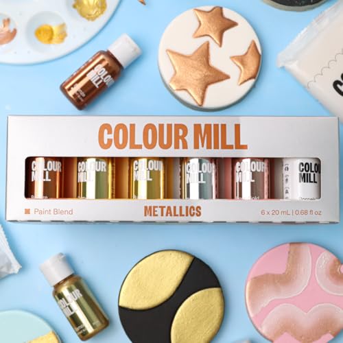 Image of Colour Mill Edible Food Paint Blend 20 mL - Metallics Pack