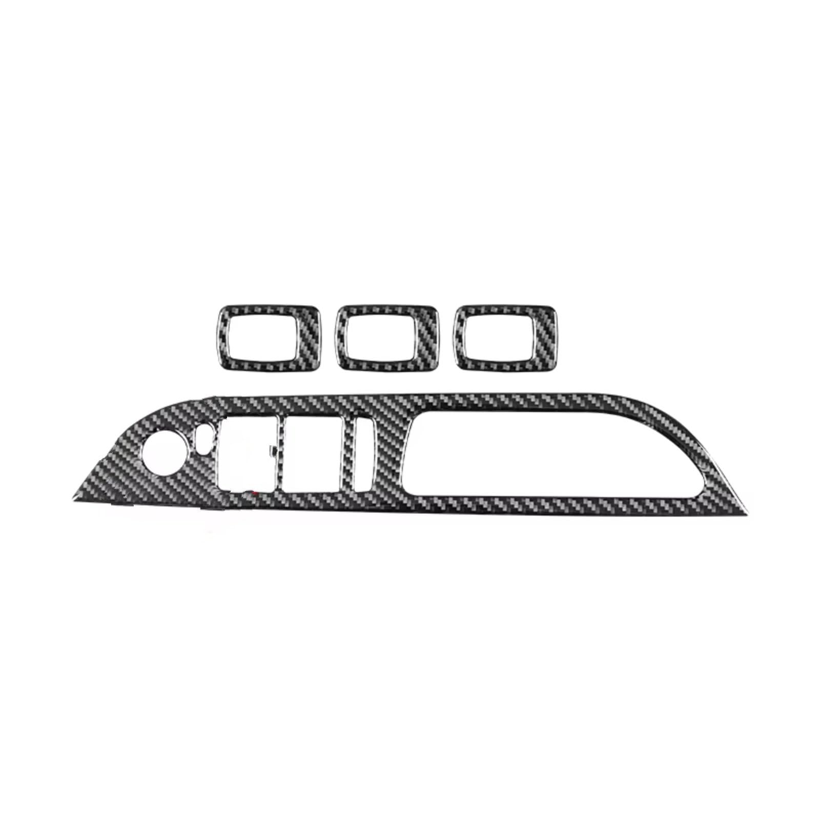 Amxaqjc Lhd A Car Interior Moulding Trim For Bmw 5 Series E60 2005-2010 Car Accessories Interior Car Windows Lifting Control Panel Trim Cover Frame Stickers(Lhd A)