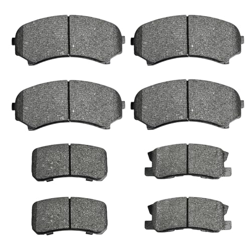 Image of Brake Pads D867 D868 Fit For Mitsubishi Endeavor,for Montero | D867 D868 Front Rear Brake Pads Fit For 2004-2008 /2010-2011 Mitsubishi Endeavor,for 2001-2006 Montero