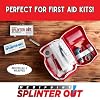 Splinter Out Splinter Remover 20 Count (Pack of 6) | Fast, Painless Splinter Removal | Essential First Aid for Home, Work, Travel & Camping | Ideal for Hiking, Woodworking, Gardening & Outdoors