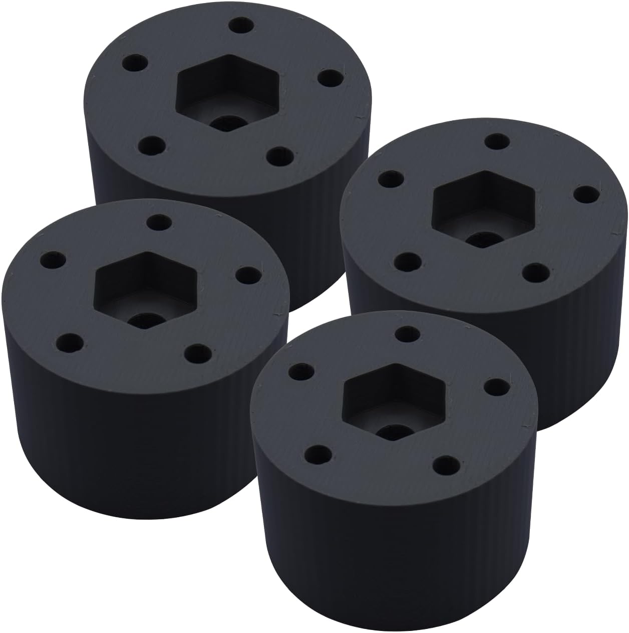 SplashNColor Wheel Spacer Set Compatible with Tamiya – 11mm Offset Width Upgrade | Wider RC Truck Stance | Clearance and Cornering Control for 12mm Axle Setups