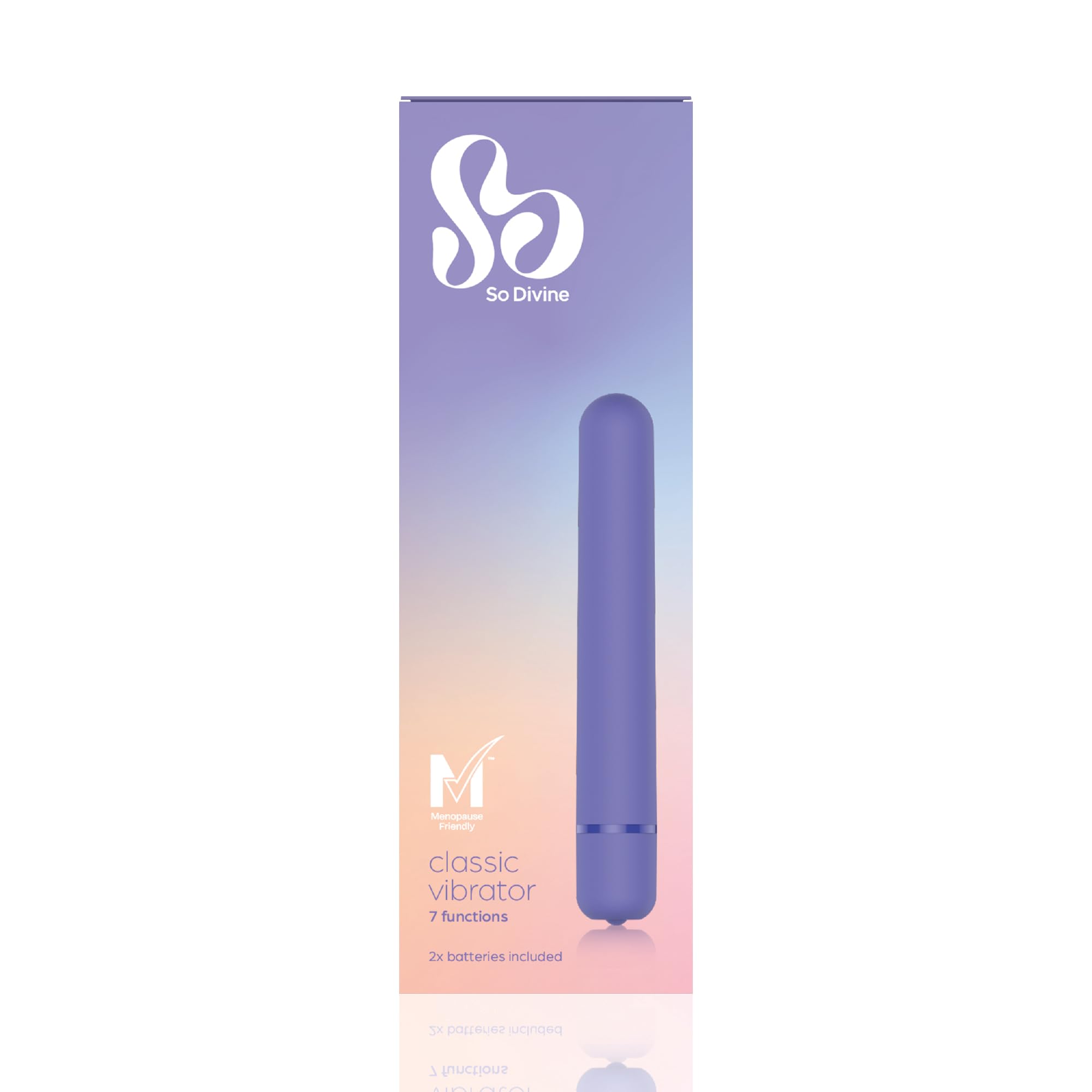 So Divine - 7 Function Vibrating Stimulator - 3 Speeds & 4 Functions.  Vibrator, Adult Sex Toys for Women