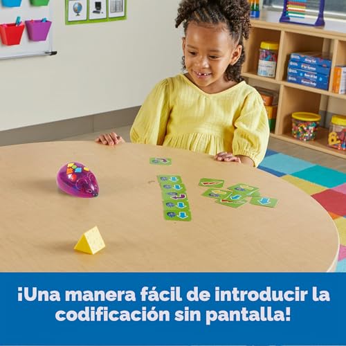 Ratón robot programable Code & Go juguete Stem recargable con tarjetas USB 2