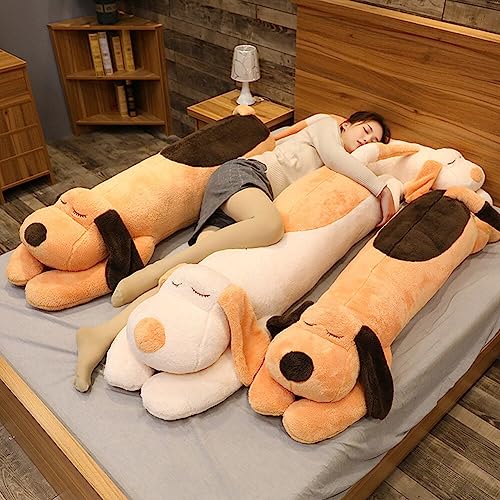 Chilsoby 246GEQZ11TM617CCR3 Giant Dog Puppy Stuffed Animals Plush Toy, 23.6 Inch Large Stuffed Dog Hugging Pillow Soft Sleeping Plush Body Pillow Birthday thumb #4