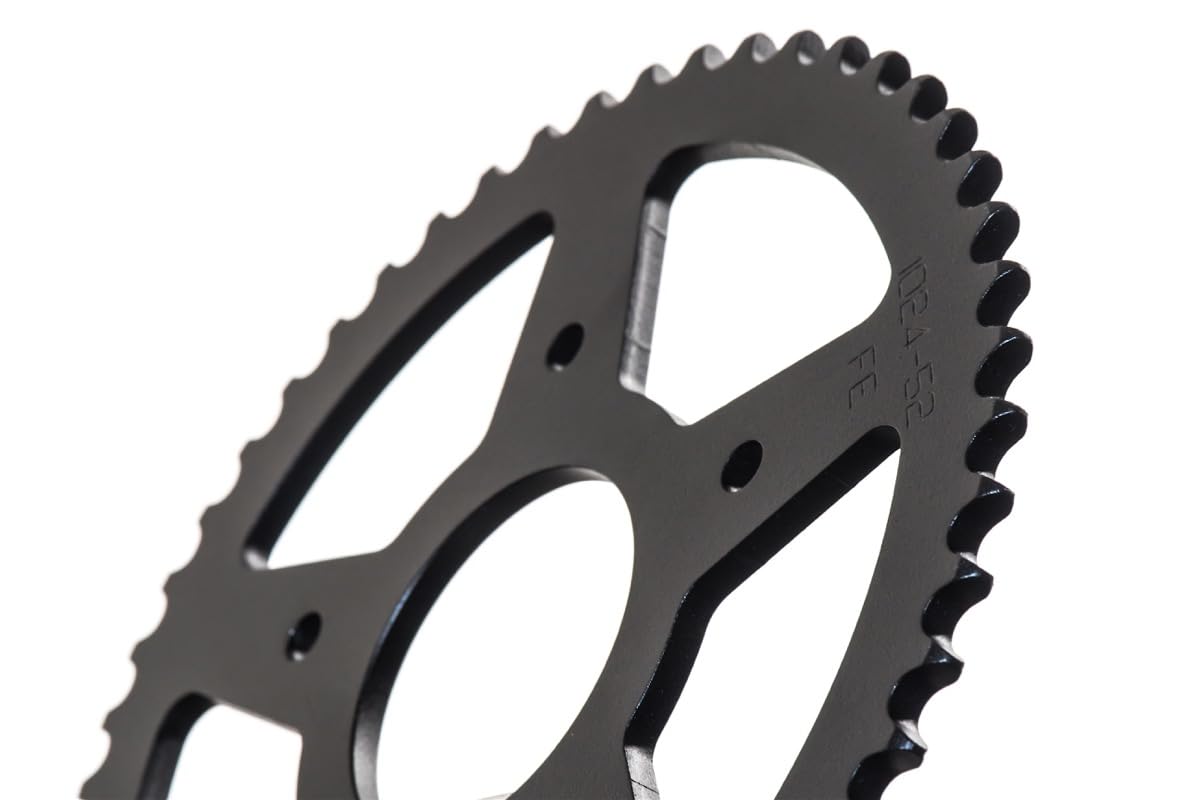 Kit de cadena corona piñón súper reforzada RK compatible con Peugeot XR7 50 2011 13X52 corona de acero