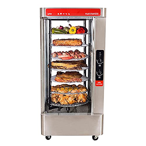 Máquina De Assar Frangos E Carnes 60 Kg Giratória FKGAI-60KG