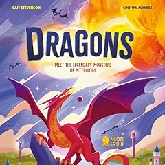 Dragons Audiolibro Por Dr. Cait Stevenson, Neon Squid arte de portada