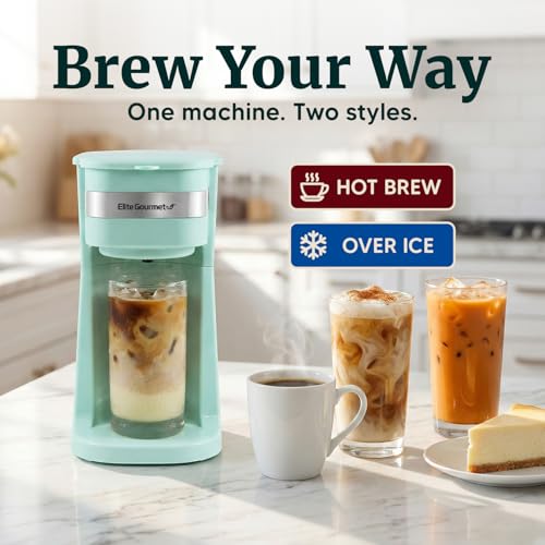 Elite Gourmet Personal Single-Serve Coffee Maker