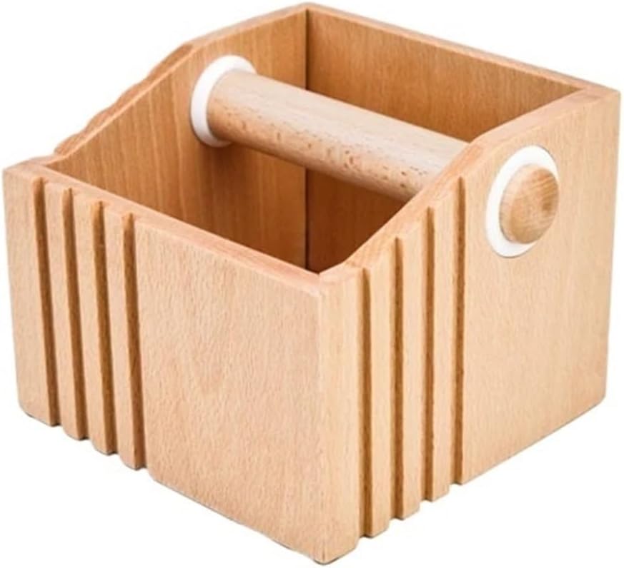 MeLphi Coffee Knock Box Espresso Grounds Container Dump Box Bucket Non-Slip Powder Grounds Professional Barista Coffee Waste bar