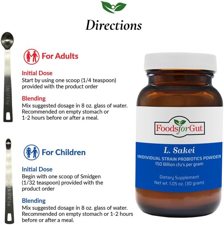 Lactobacillus Sakei Probiotic Powder 150 Billion cfu's | Made in USA | No Additives | Direct from Manufacturer | No Third-Party Storage | Sinus and Sinusitis Relief | L. Sakei | 30 Grams (1.05 Oz) - Image 5