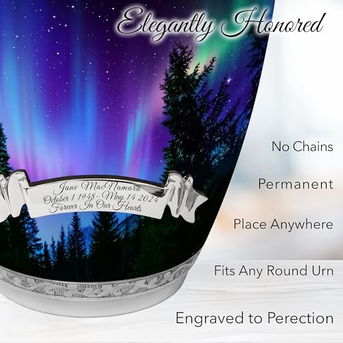 Image of Northern Lights Cremation Urns for Human Ashes Adult Female Urns for Ashes