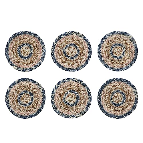 Kaila-Jute-Coaster-Set-of-6 Kaila Jute Coaster Set of 6