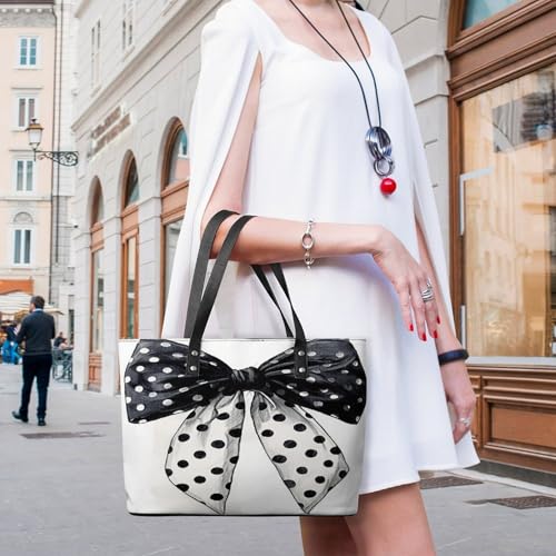 Bolso Tote para mujer con cierre y correa suave miniatura 2