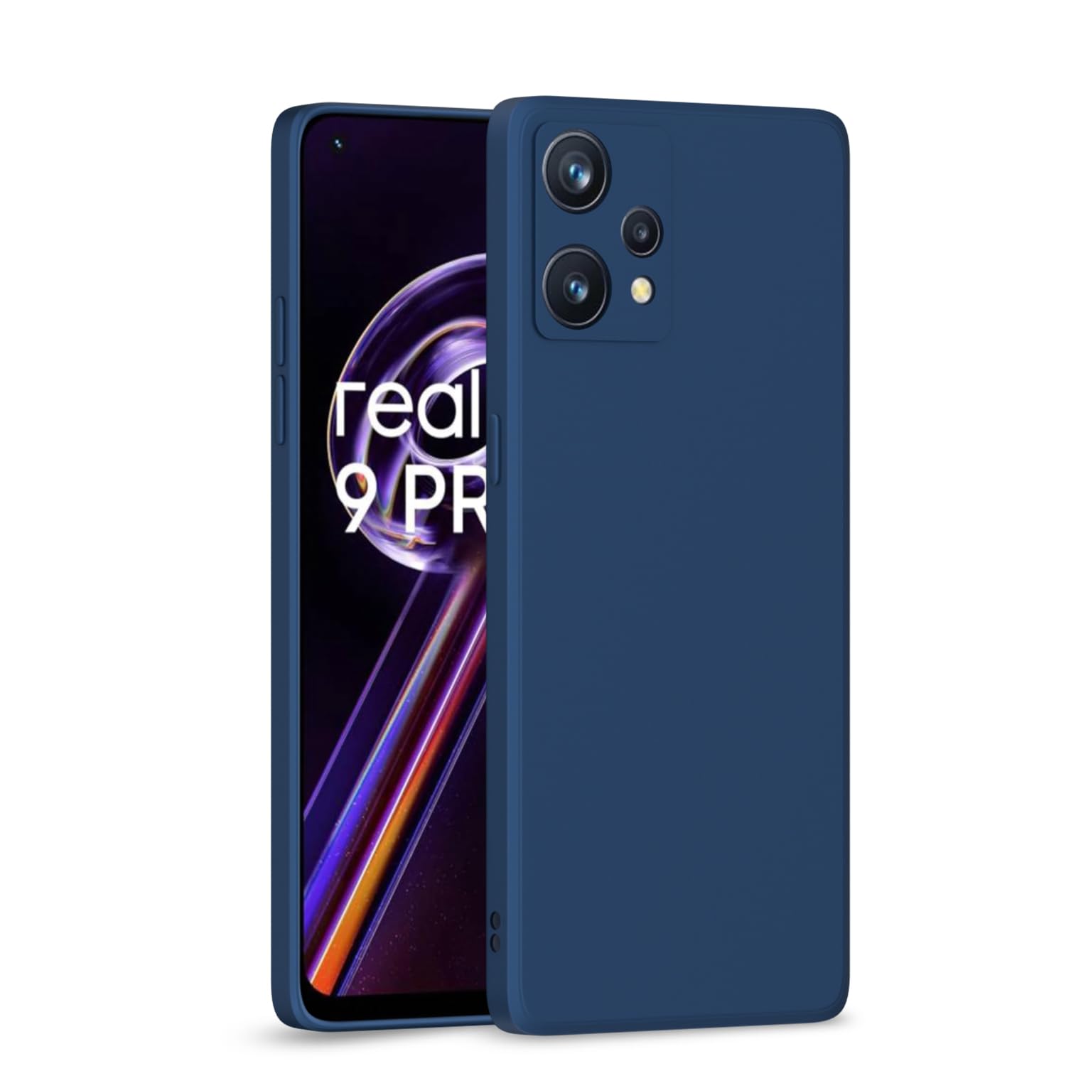 Pikkme Realme 9 4G / Realme 9 Pro Plus 5G Back Cover Soft Matte Liquid Silicone TPU | Camera Protection | Shockproof Slim Back Case for Realme 9 4G / Realme 9 Pro Plus 5G (Blue) (B0BNB7FZ54) Amazon Price History, Amazon Price Tracker