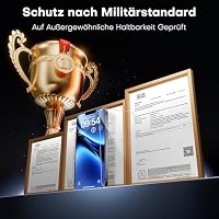TAURI für iPhone 17e/iPhone 16e Panzerglas 6,1 Zoll - 3 Stück – Ansicht 8