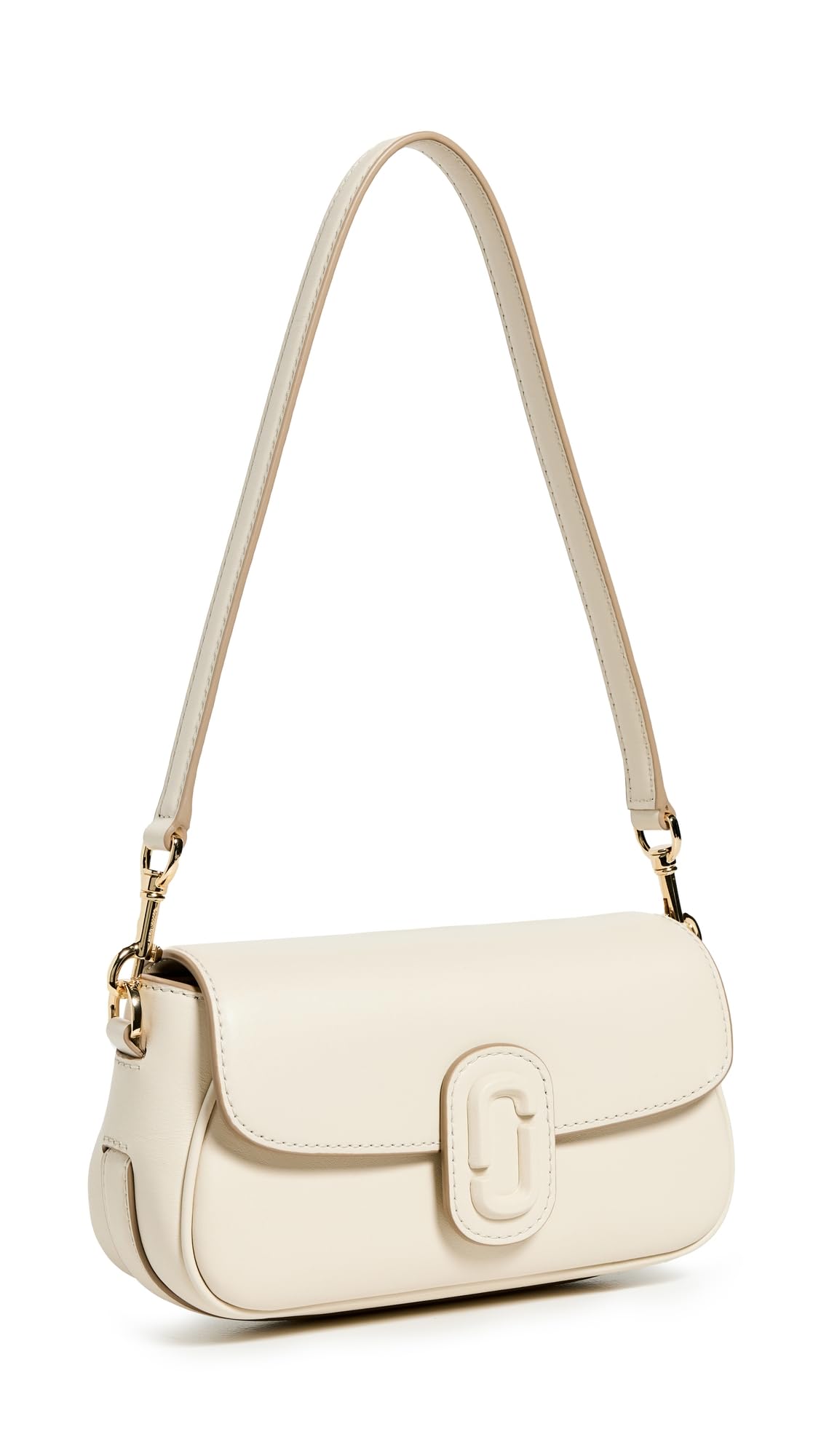 Photo 1 of [DIRTY] Marc Jacobs Women's The Clover Shoulder Bag, Cloud White, One Size
