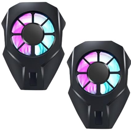 Raptas Latest Mobile Radiator Cooling Fan for Efficient Gaming/Streaming Compatible with Smarphone