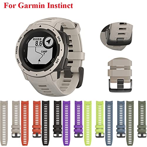 Bracelet Garmin Instinct à libération rapide silicone bleu sarcelle - 2