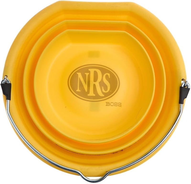 Balde dobrável para cavalos Boss Equine Products Habenero Gold BOSS-BUCKET