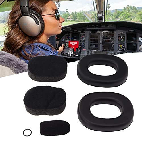 Cache-oreilles silicone pour casque David Clark, Avcomm, Pilot USA