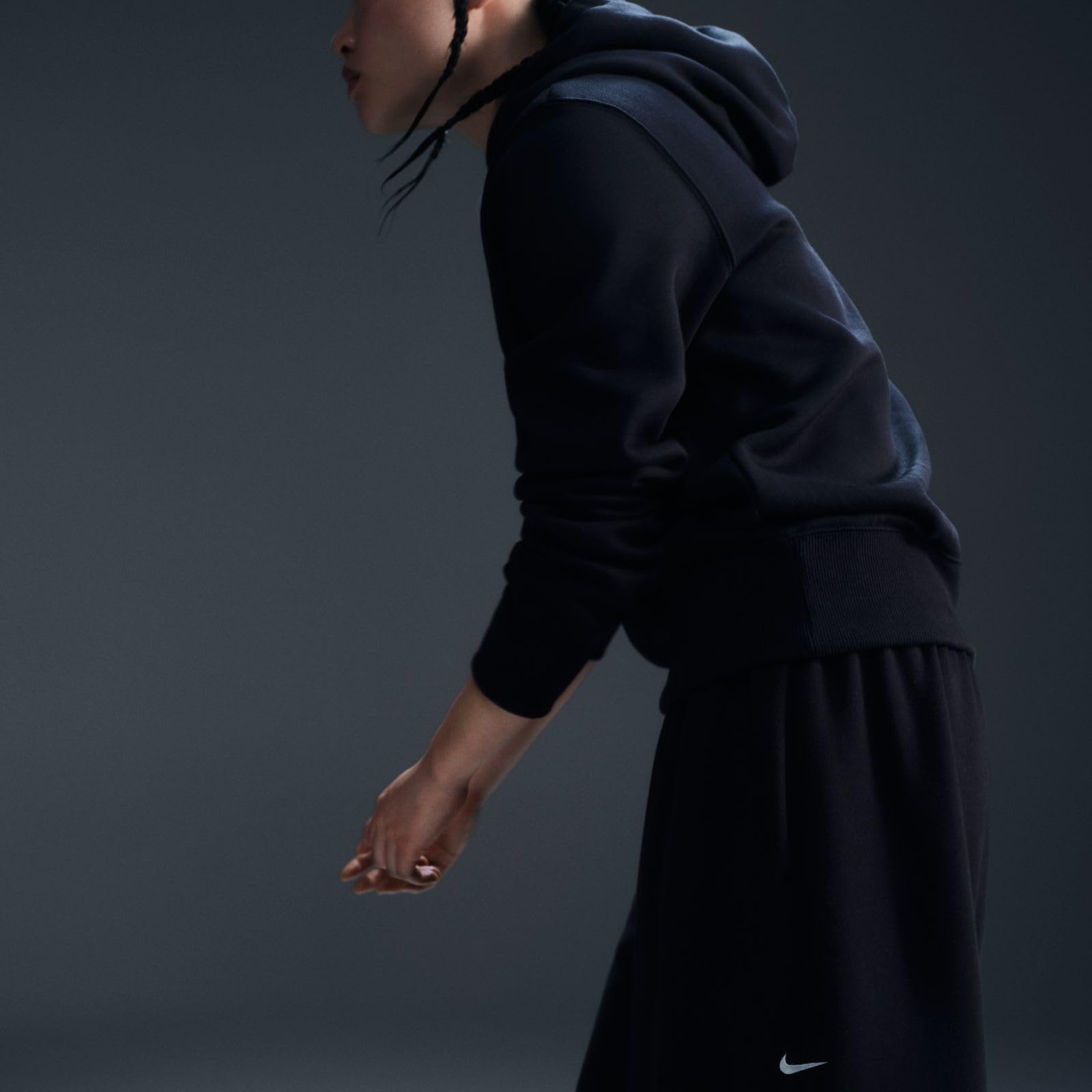 Nike W NSW Phnx FLC Std Po Hoodie Sudadera Mujer (Pack de 1)