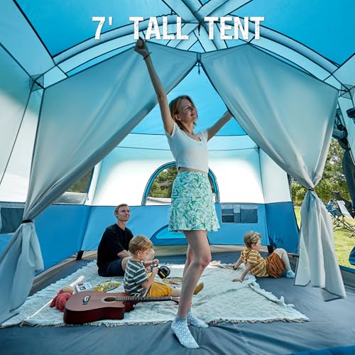 Instant Pop Up Camping Tent 8-Person