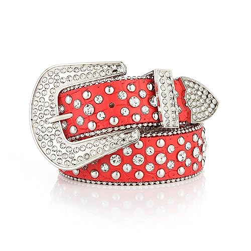 Full Waist Belt for Dress Adjustable Pin Buckle Waist Belt Shinning Wide Waist Belt Ladies Skirt Belt Rhinestone Belt