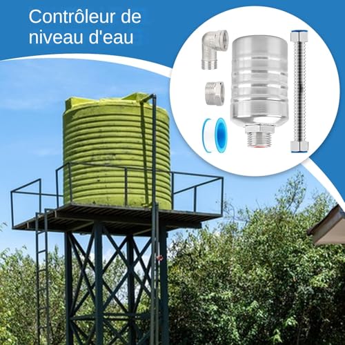 Régulateur automatique de niveau d'eau à haute précision pour bac