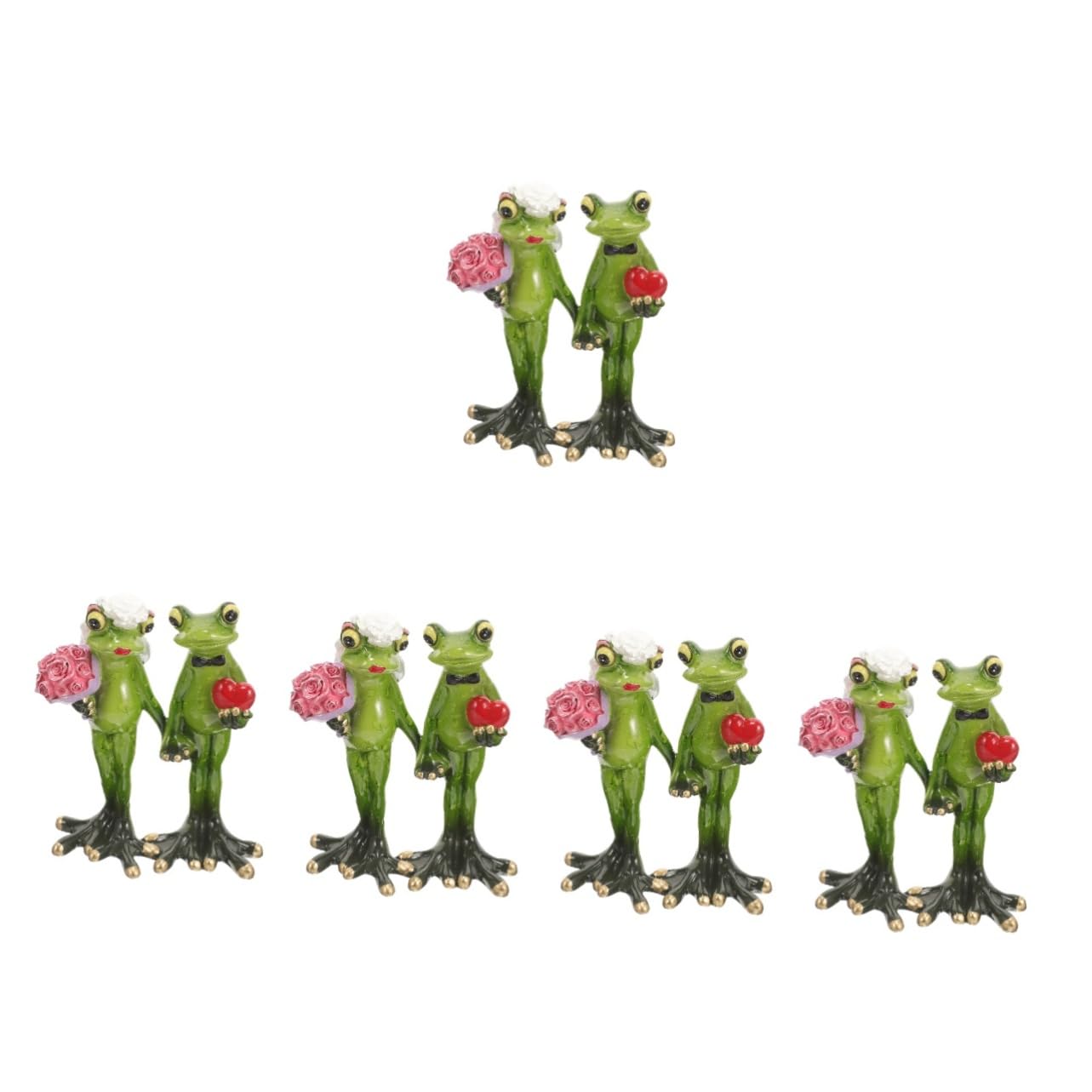 Grenouilles décoratives en résine Mipcase pour embellir votre jardin et vos tables de mariage