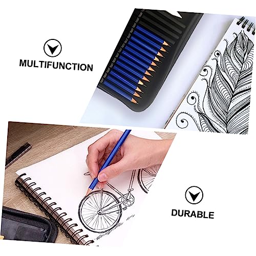 Kit de lápices de dibujo para bocetos y libros para colorear con punta resistente de madera 5