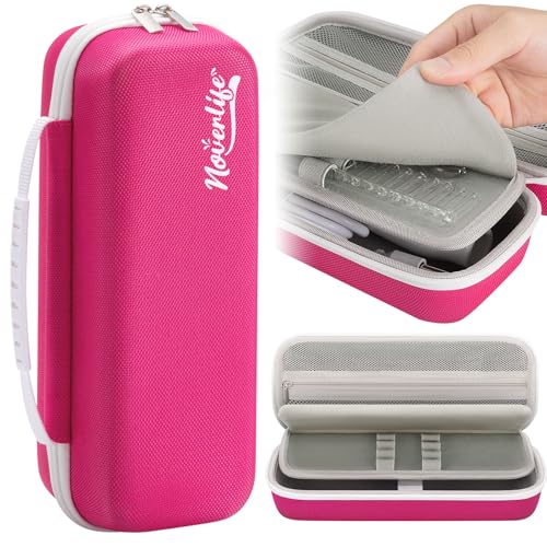 Noverlife 11x4x3.5inch High Frequency Wand Case Fit for NuDerma/Uupas/Houzzi, Portable Skin Therapy...