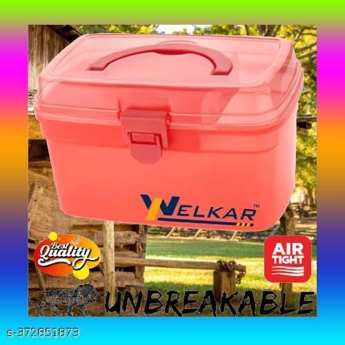 Image of Storage Box Medical Box Cabinet First Aid Medicine nizer Medicine Storage Bins Medicine Case Baby Plastic Storage Box Portable Multipurpose Plastice Storage Box Travel Stationery O (17 -P2691)